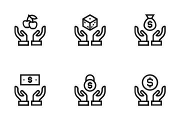 Hands Support Icon Pack