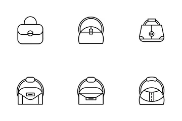 Handtasche Symbolpack