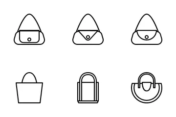 Handtasche Symbolpack