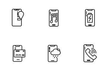 Handy, Mobiltelefon Symbolpack