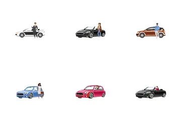 Happy Auto Owners Icon Pack
