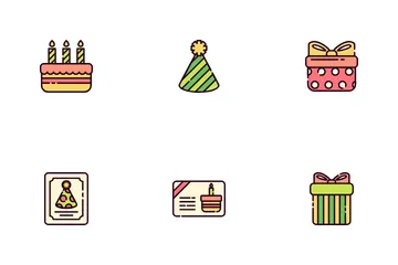 Happy Birthday Icon Pack