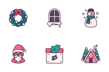 Happy Christmas Icon Pack