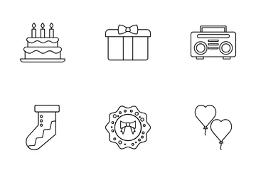 Happy New Year Icon Pack