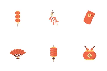 Happy New Year Chinese Icon Pack