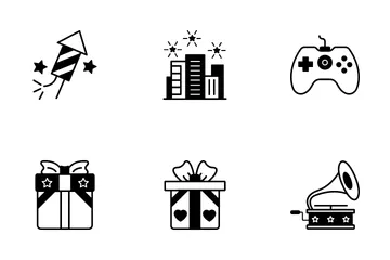 Happy New Year Pack Icon Pack