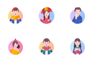 Happy People Icon Pack