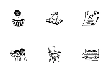 Happy Teachers Day Icon Pack