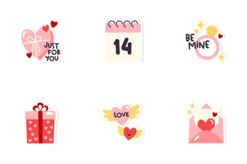 Happy Valentine's Day Icon Pack