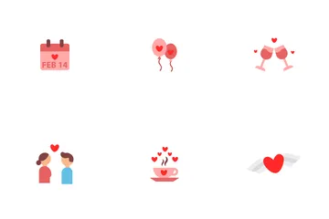 Happy Valentine's Day Icon Pack