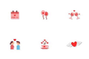 Happy Valentine's Day Icon Pack