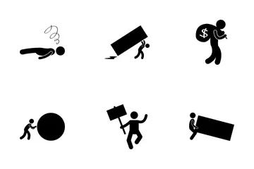 Hard Worker Icon Pack