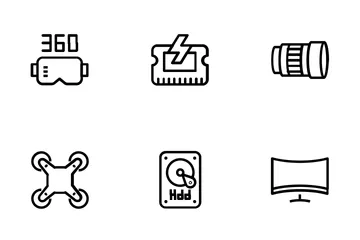 Hardware And Electronics  Icon Pack