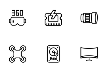 Hardware And Electronics  Icon Pack