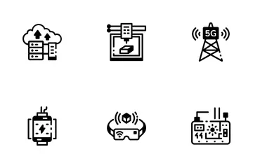 Hardware And Technology Icon Pack