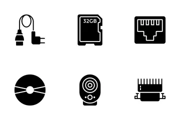 Hardware de computador Pacote de Ícones