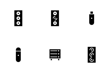 Hardware de computador Pacote de Ícones