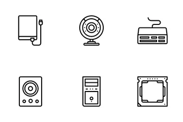 Hardware de computador Pacote de Ícones