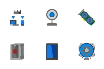 Hardware de computador Pacote de Ícones