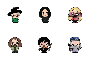 Harry Potter Characters Icon Pack