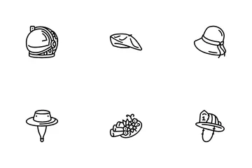 Hat Cap Female Fashion Icon Pack