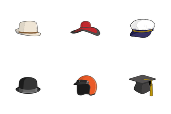 Hats And Caps Icon Pack