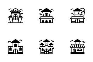 Haunted House Icon Pack