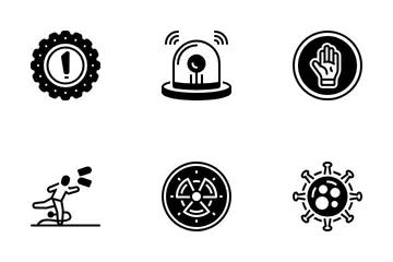 Hazard Danger Icon Pack