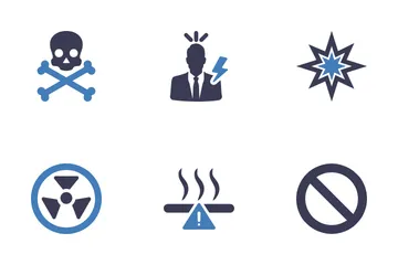 Hazard Danger Icon Pack