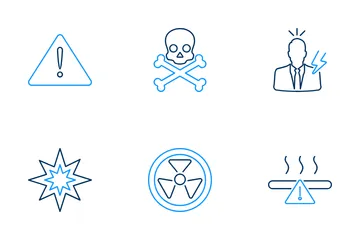 Hazard Danger Icon Pack