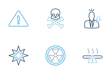 Hazard Danger Icon Pack