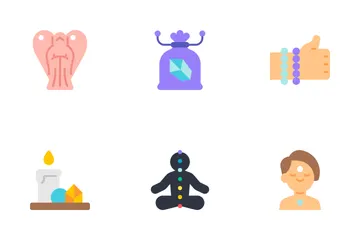 Healing Crystal Icon Pack