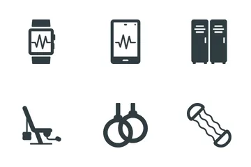 Health And Fitness  Icon Pack