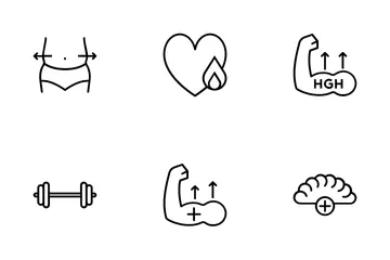 Health And Fitness Icon Pack