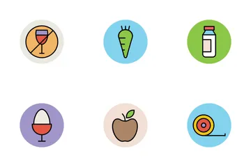 Health And Fitness Icon Pack