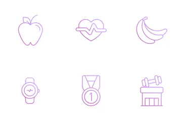 Health And Fitness Icon Pack