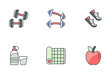 Health And Fitness Icon Pack