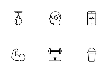 Health And Fitness Icon Pack