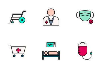 Health And Hospital Icon Pack