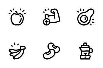 Health And Nutrition Icon Pack