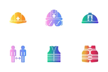 Health And Safety Tools Icon Pack
