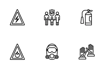 Health And Safety Tools Icon Pack