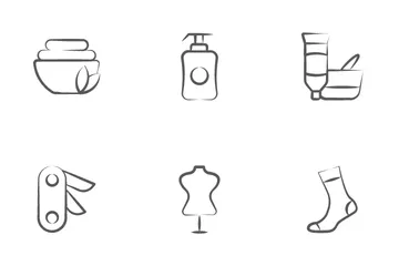 Health, Beauty, And Fashion Icon Pack