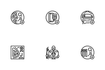 Health Check Medical Doctor Icon Pack