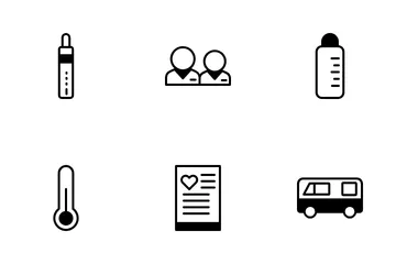 Health Check Up Icon Pack