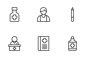 Health Check Up Icon Pack