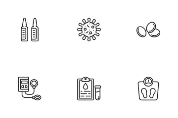 Health Checkup Icon Pack