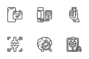 Health Checkup Icon Pack