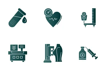 Health Checkup Icon Pack