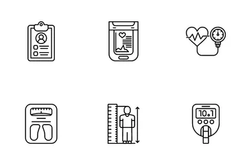 Health Checkup Icon Pack